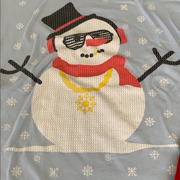 Snowman tee and holiday sock set ⛄️ - Picture 2 of 4